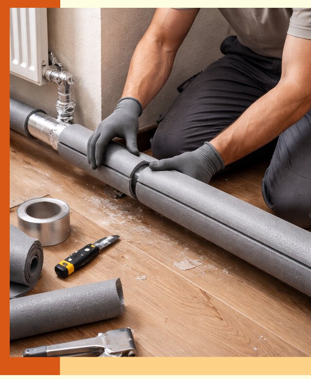 Утепление труб отопления в Карпинске: теплоизоляция и защита сети